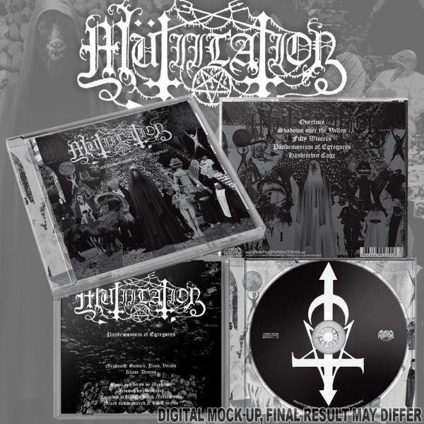 MUTIILATION - Pandemonium of Egregores CD